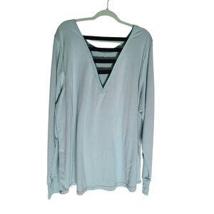 Torrid Active Wear, Long Sleeve Tee. Mint Green. Size 4x
